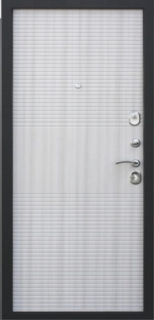 ГАРДА 7,5 СМ МУАР БЕЛЫЙ ЯСЕНЬ / ТЕМНЫЙ КИПАРИС