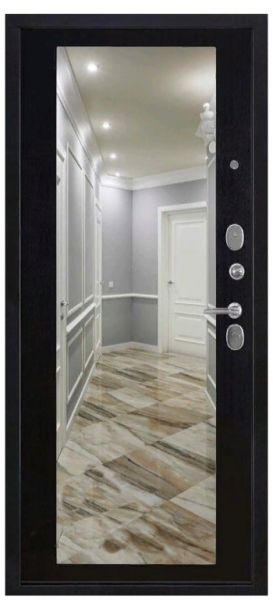 ПРЕЗИДЕНТ S1Z ГРАФИТ/САНДАЛ БЕЛЫЙ (ЗЕРКАЛО)