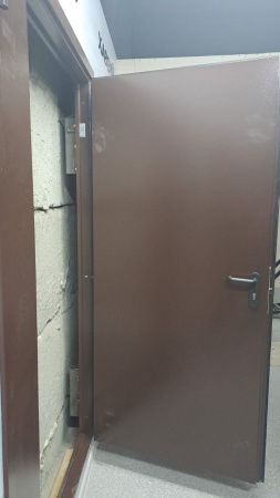 ДВЕРЬ ПРОТИВОПОЖАРНАЯ ДПМ EI-60 RAL 8017 (ДВУХСТВОРЧАТАЯ)